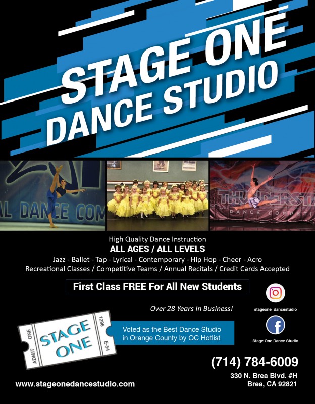 dance studio in California